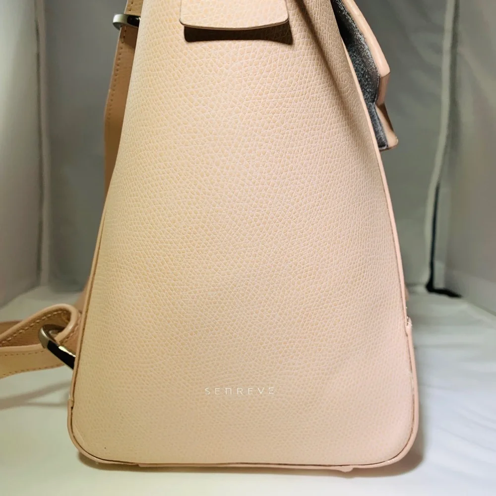 SENREVE MINI MAESTRA IN BLUSH PEBBLED LEATHER - Picture 3 of 10